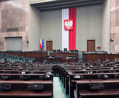 Fundacja w budynku sejmu